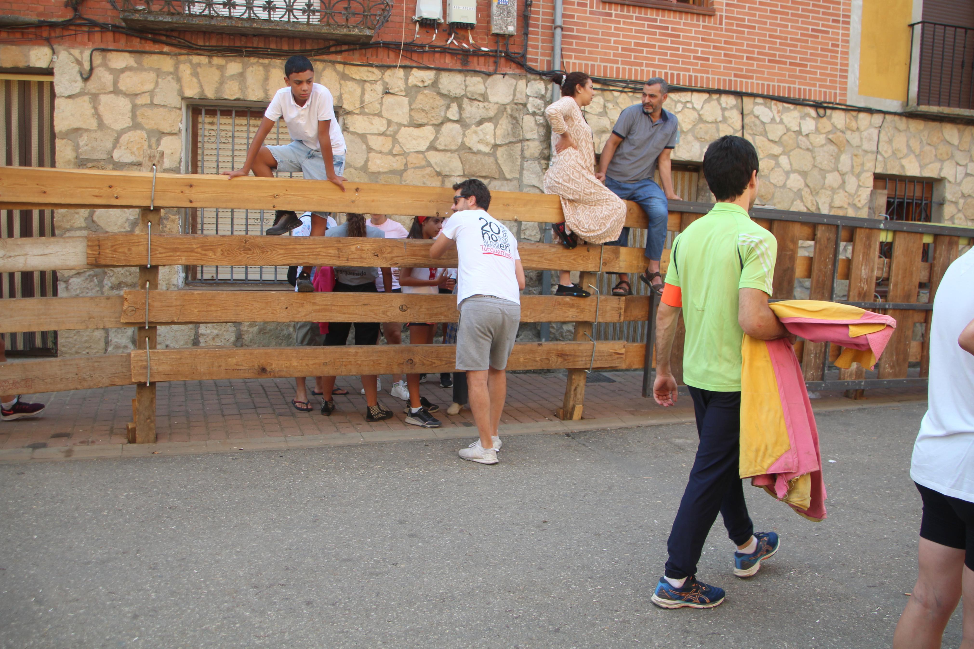 Torquemada disfruta de los Encierros