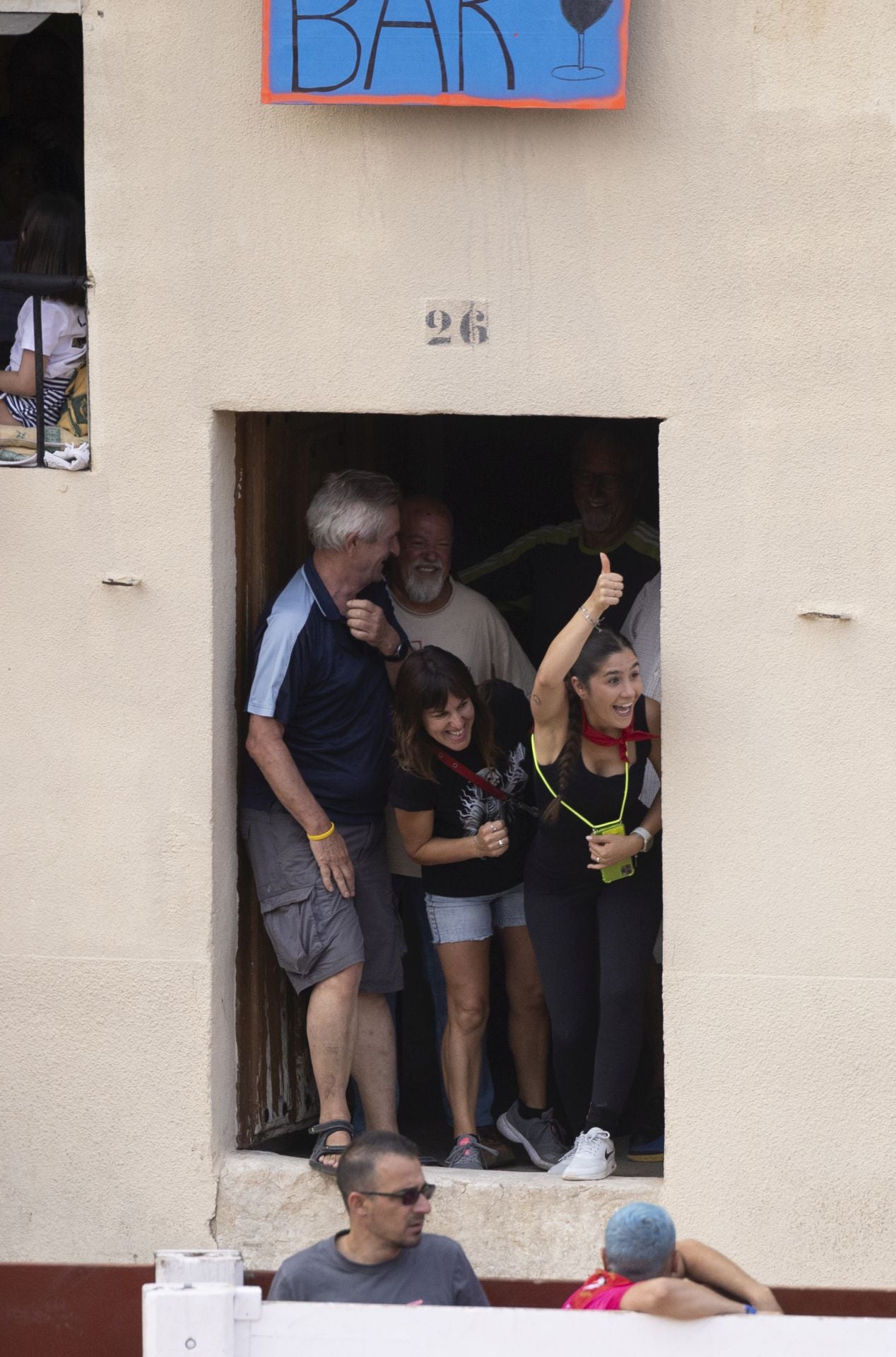 Encierro y capea del domingo en las fiestas de Peñafiel