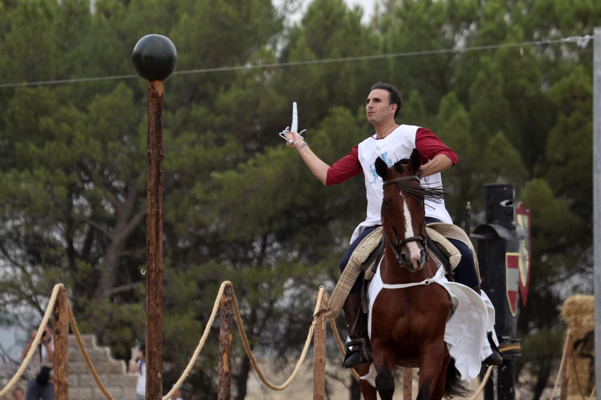 Torneo en el palenque del Castillo de la Mota