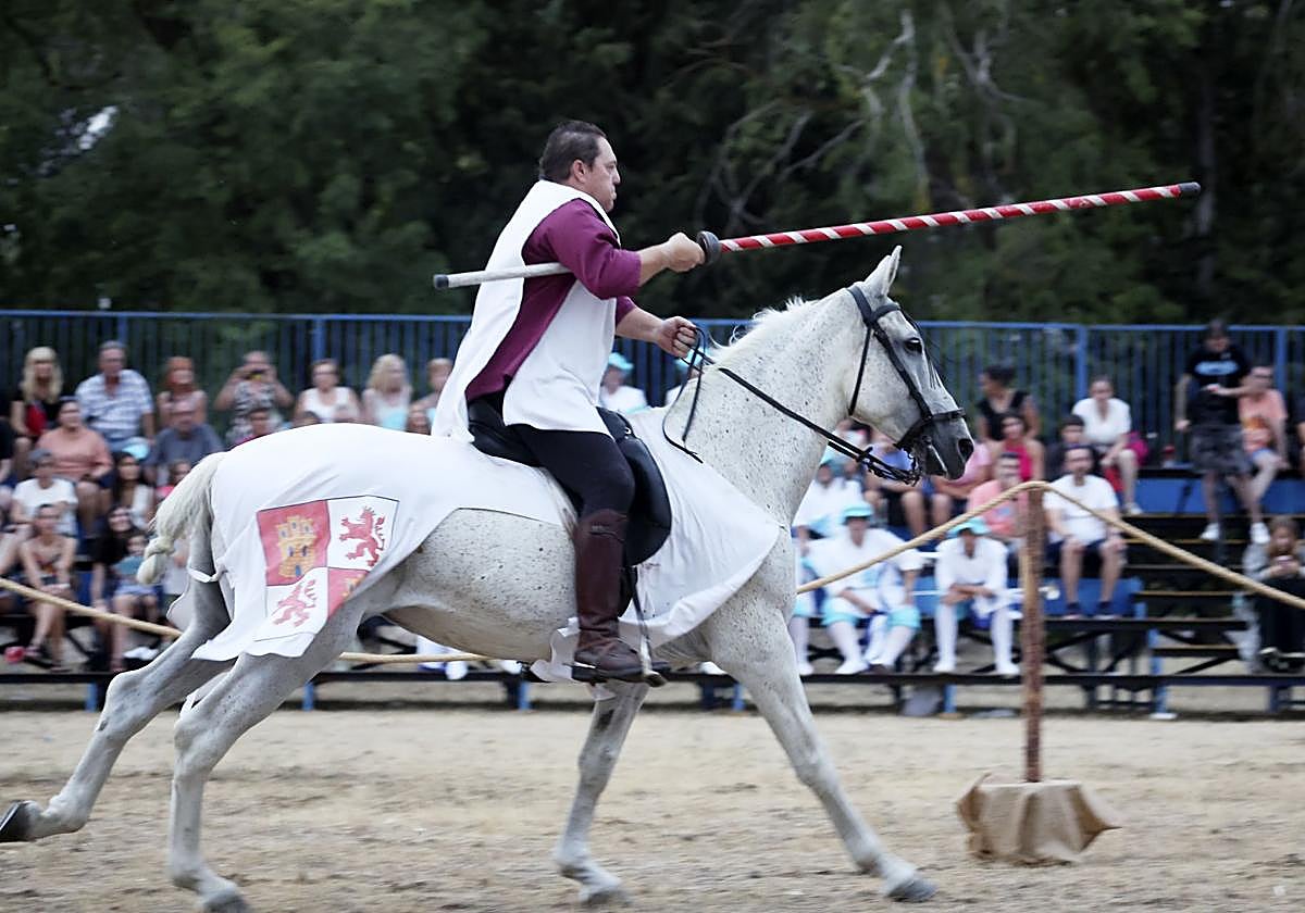 Torneo en el palenque del Castillo de la Mota