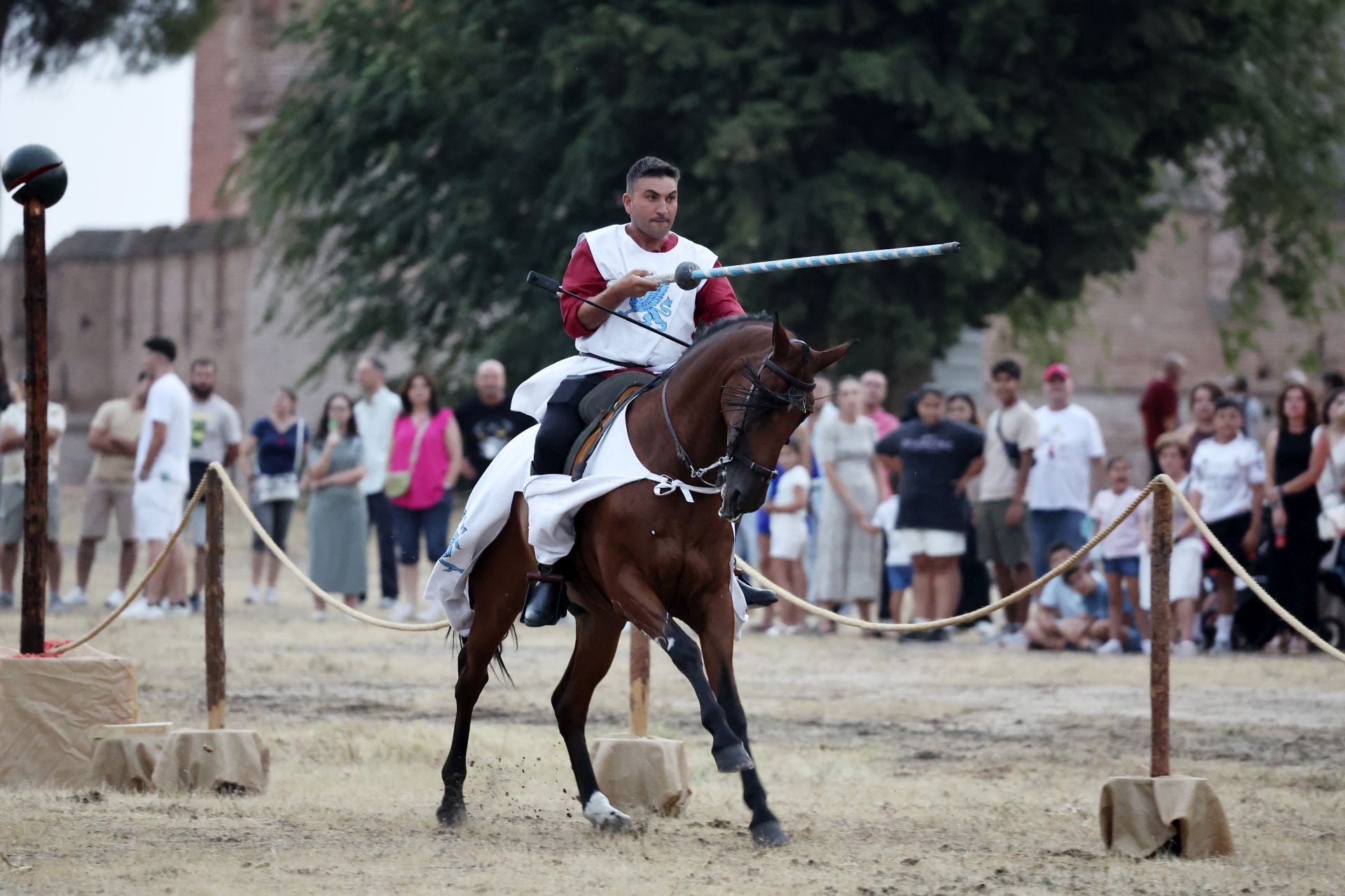 Torneo en el palenque del Castillo de la Mota