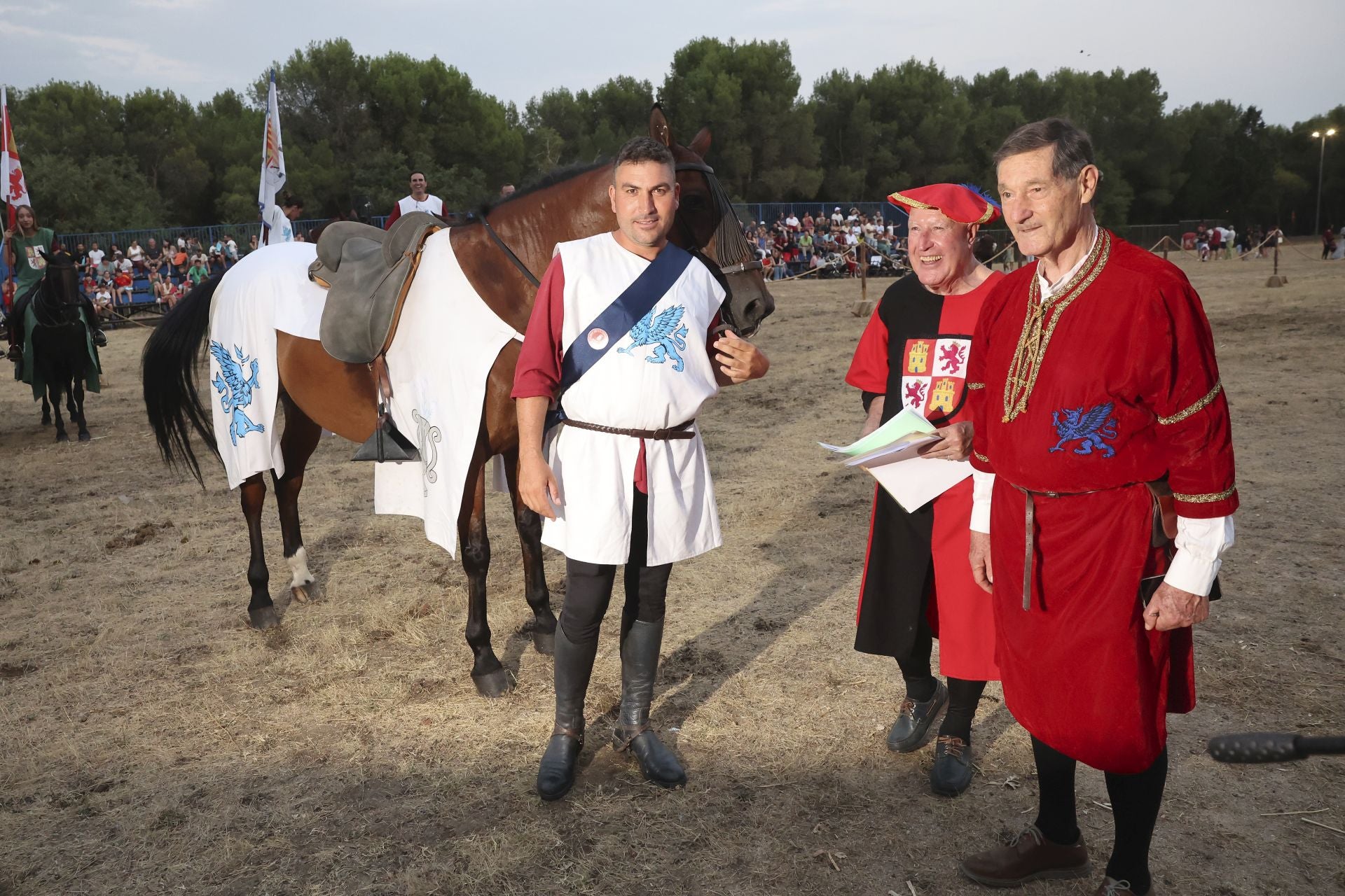 Torneo en el palenque del Castillo de la Mota