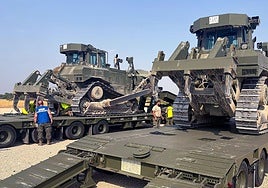 Efectivos desplegados desde Zaragoza.