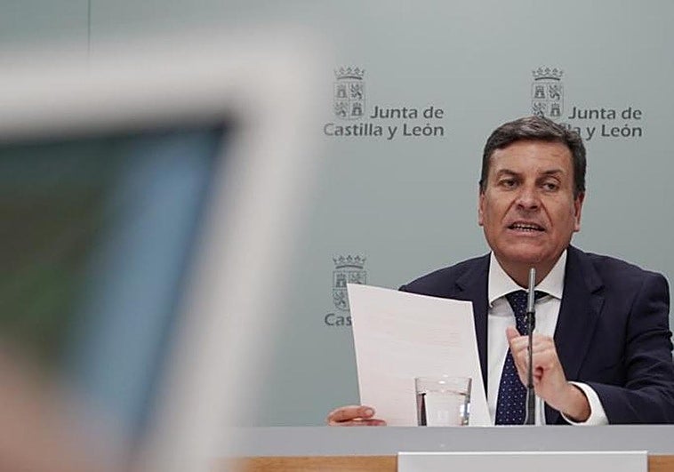 Carriedo comparece este lunes para el seguimiento de los incendios.