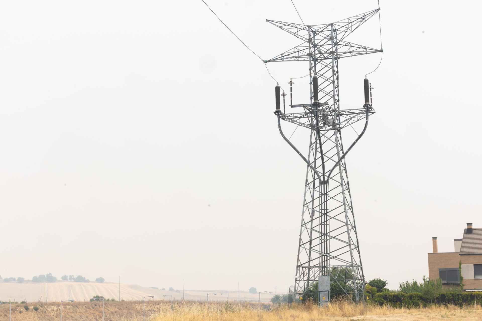 Las imágenes del humo en Valladolid, en alerta por contaminación de los incendios