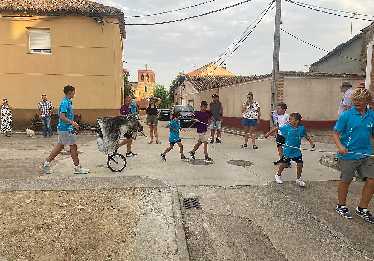 Un juego llamado vaca enmaromada