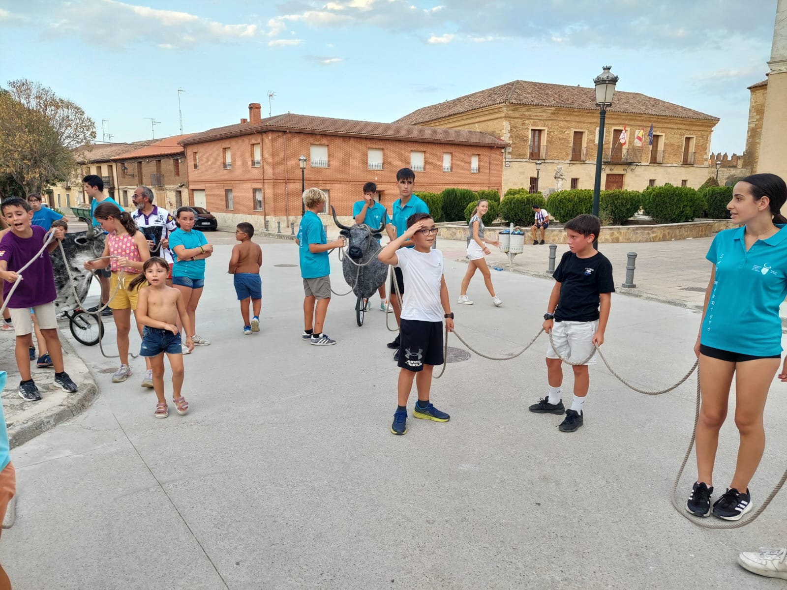 Un juego llamado vaca enmaromada