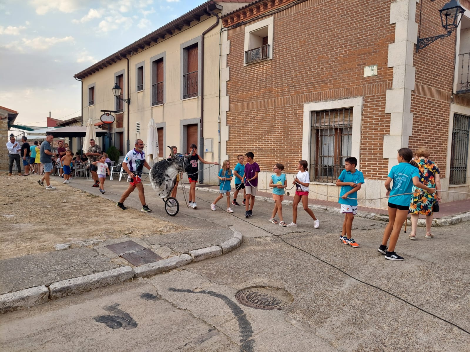 Un juego llamado vaca enmaromada