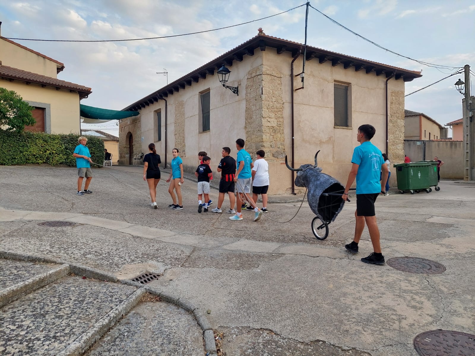 Un juego llamado vaca enmaromada