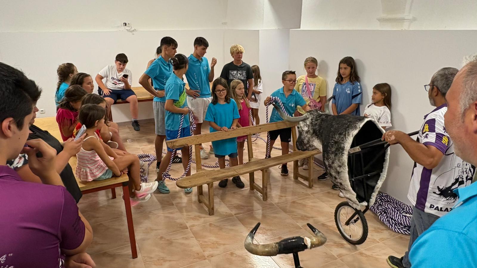 Un juego llamado vaca enmaromada