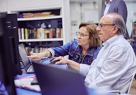 Talleres para personas mayores de la la Fundación ”la Caixa”.