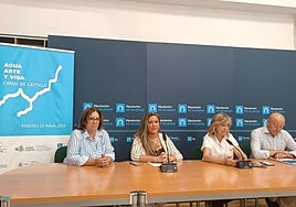 Presentación del congreso que se celebrará en Paredes de Nava, hoy en la Diputación.