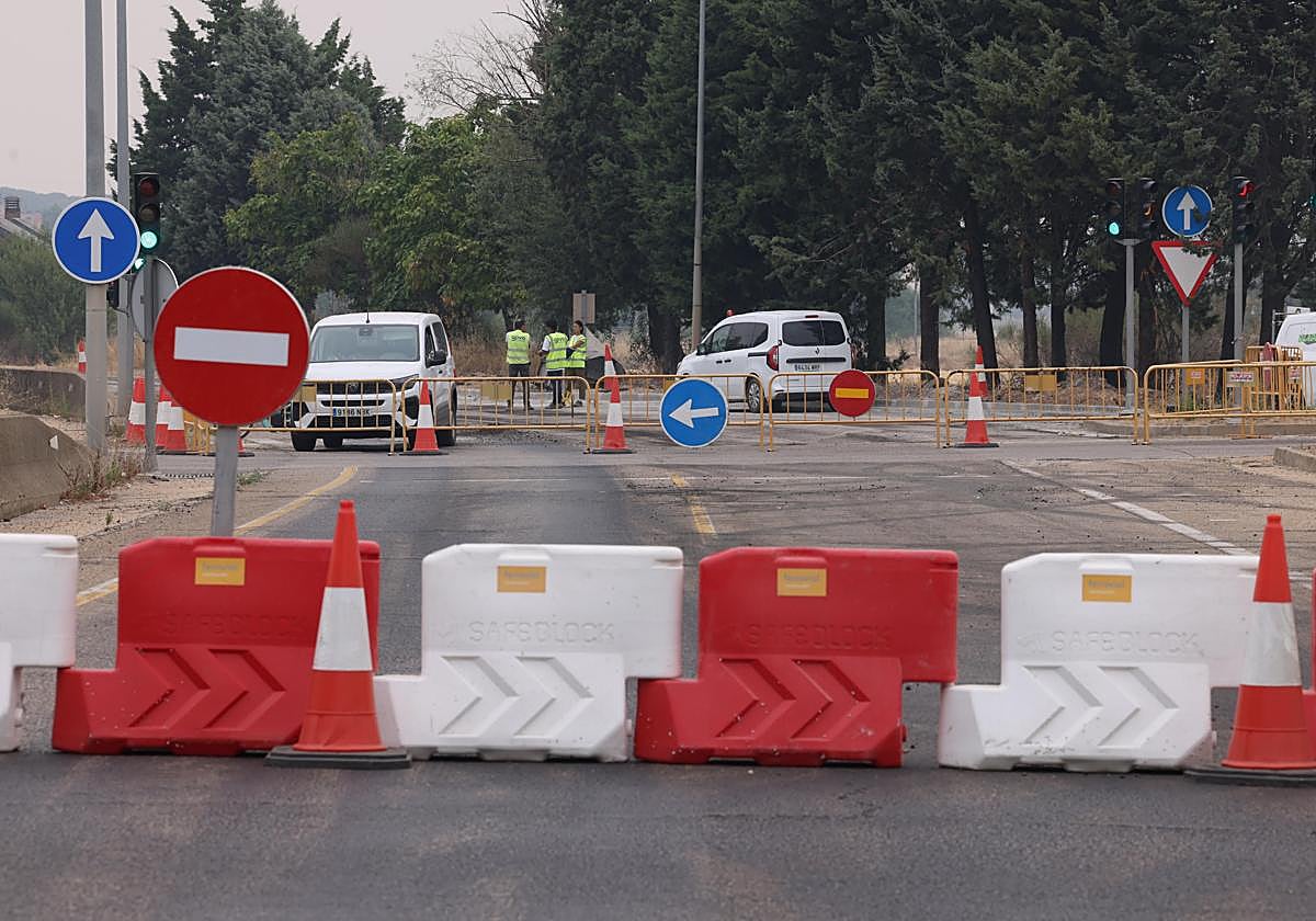 Obras de humanización en la VA-20.