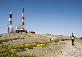 Una prueba deportiva en la Bola del Mundo.