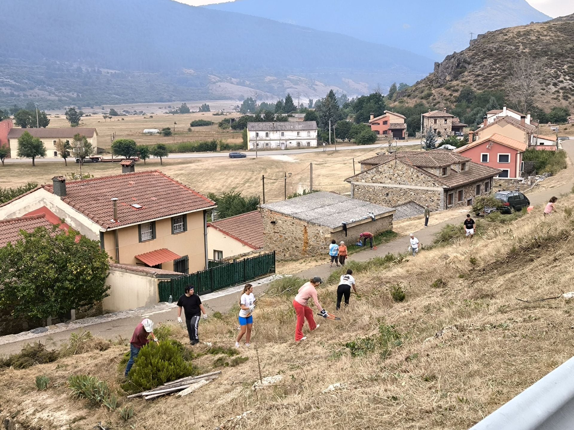 La Montaña Palentina sigue trabajando contra el fuego