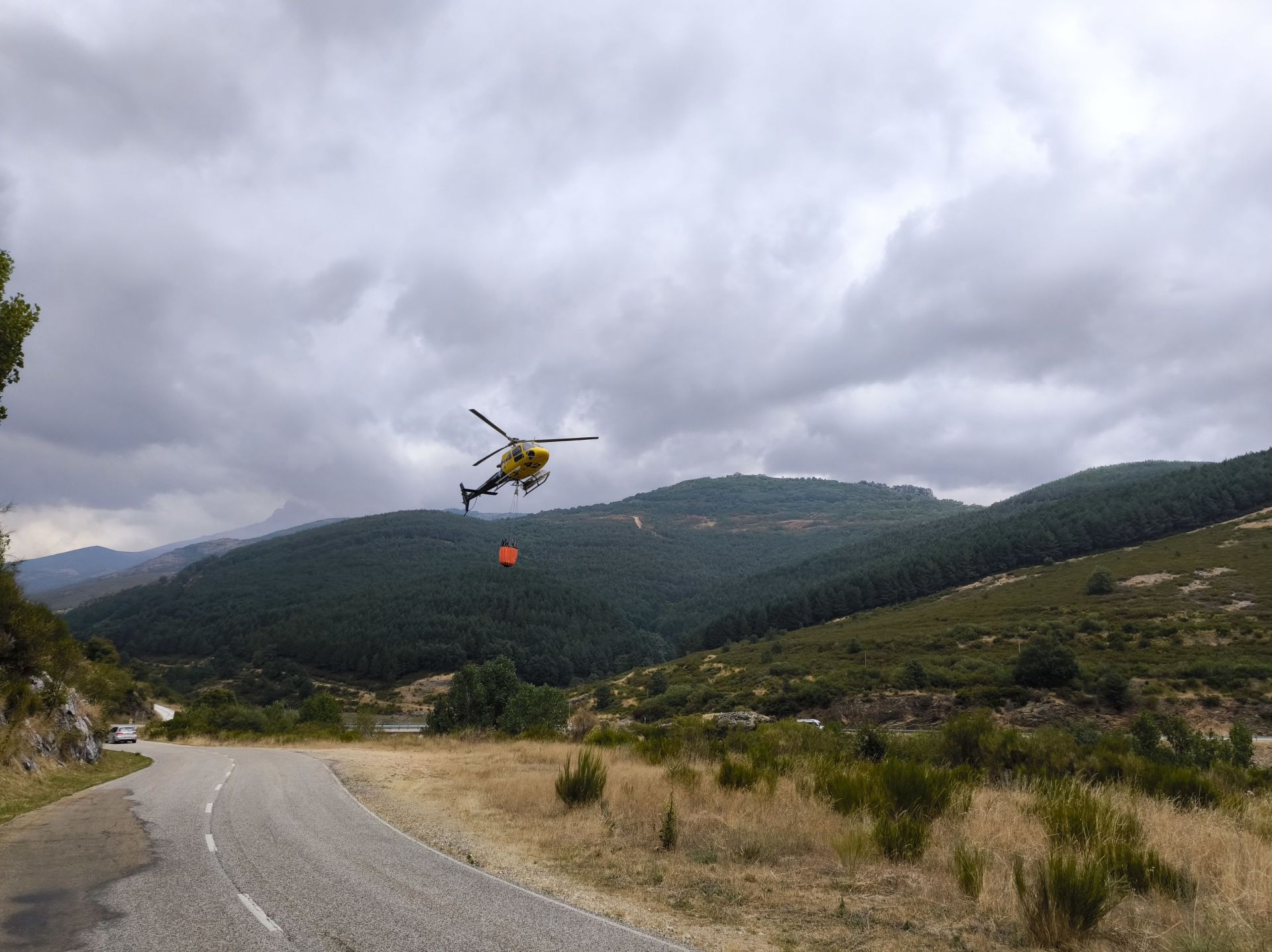 La Montaña Palentina sigue trabajando contra el fuego