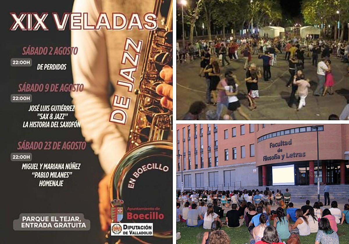 Cine, Jazz y bailes al aire libre para disfrutar este fin de semana