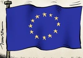 La viñeta de Sansón: Nueva bandera de la UE