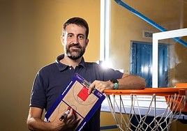 David Barrio, técnico del UEMC Ciudad de Valaldolid.