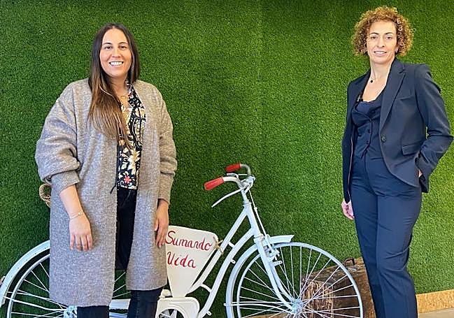 Inma González y Marta Lorenzo de Sumando Vida