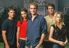 Los actores que daban vida a la serie 'Dawson Crece'.