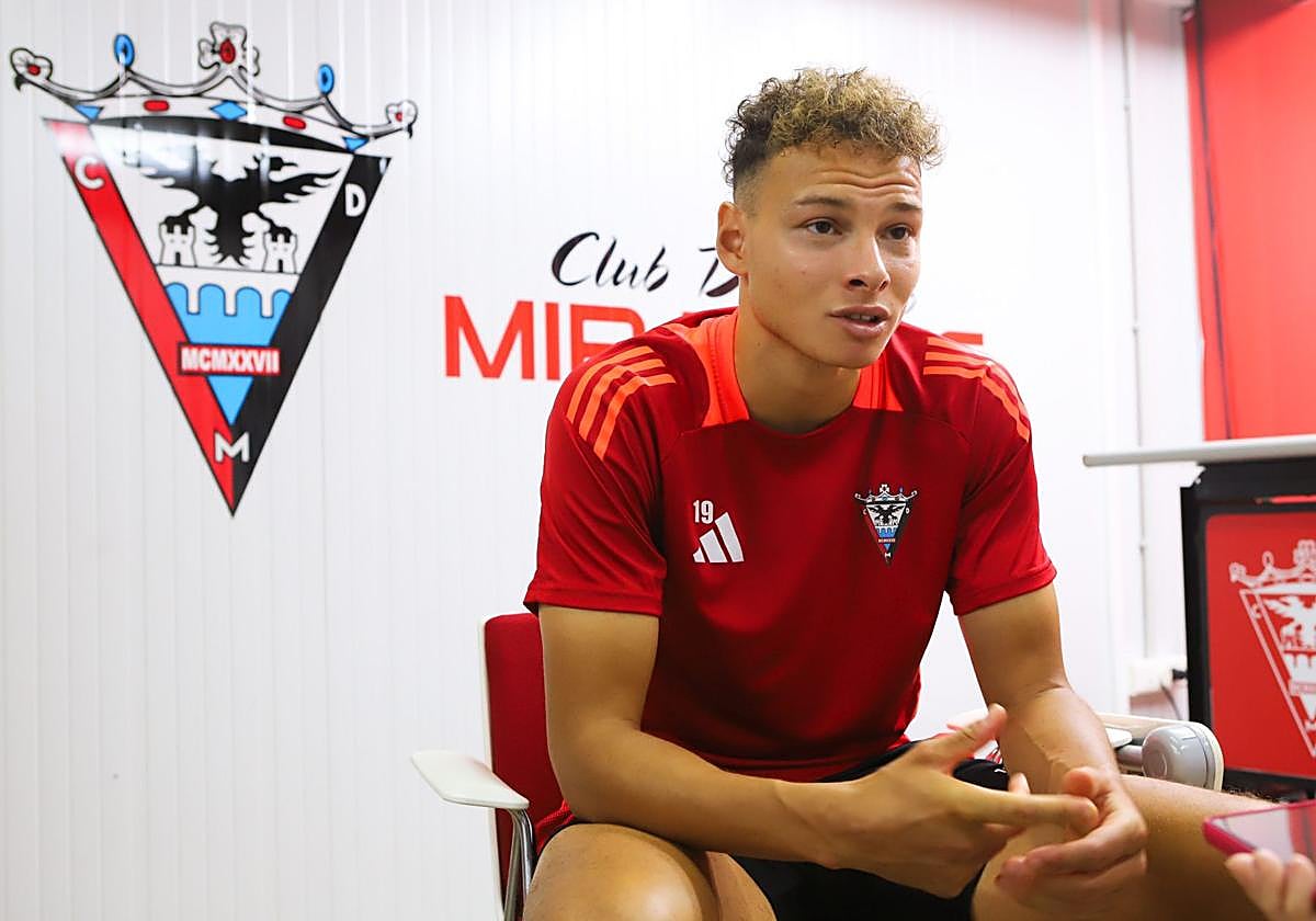 Lachuer, durante una entrevista con El Correo en Miranda el pasado año.