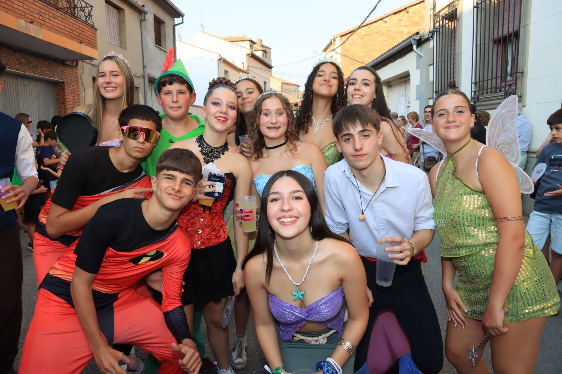 Fotografías del gran desfile de carrozas en Fuentepelayo