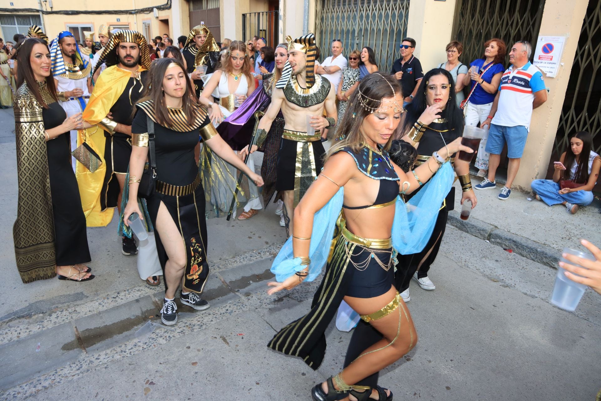 Fotografías del gran desfile de carrozas en Fuentepelayo