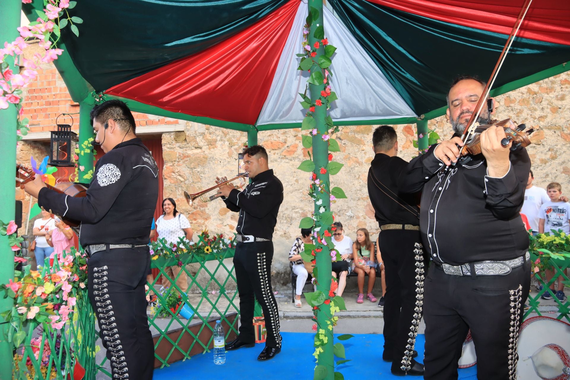 Fotografías del gran desfile de carrozas en Fuentepelayo