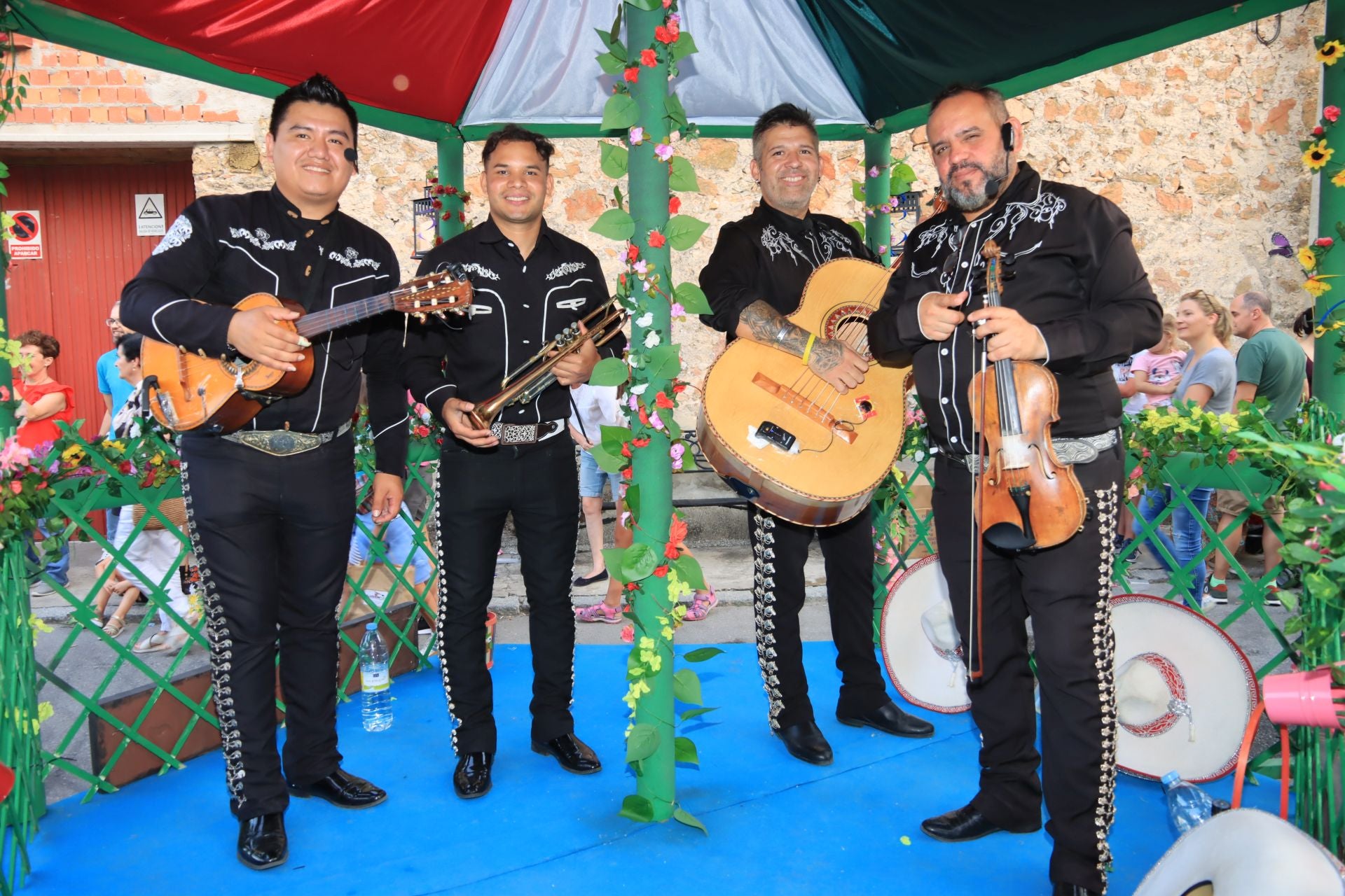 Fotografías del gran desfile de carrozas en Fuentepelayo