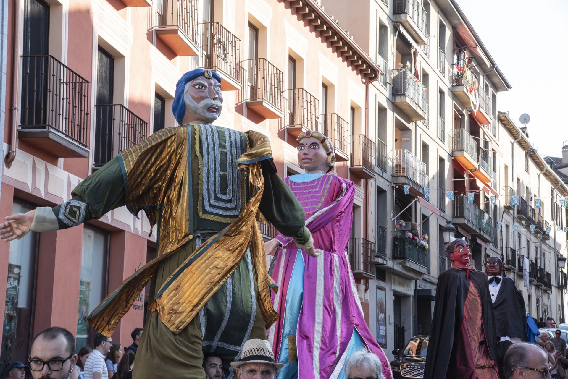 Fotos del inicio de las fiestas de La Granja de San Ildefonso
