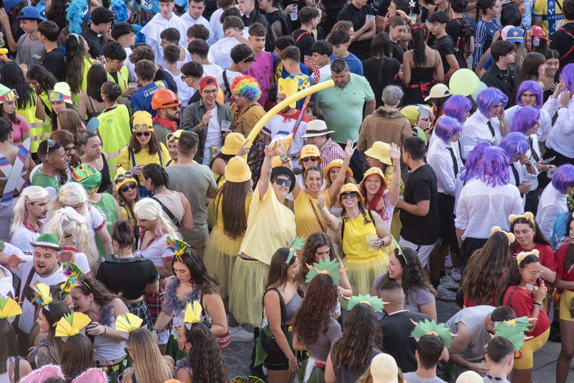 Fotos del inicio de las fiestas de La Granja de San Ildefonso