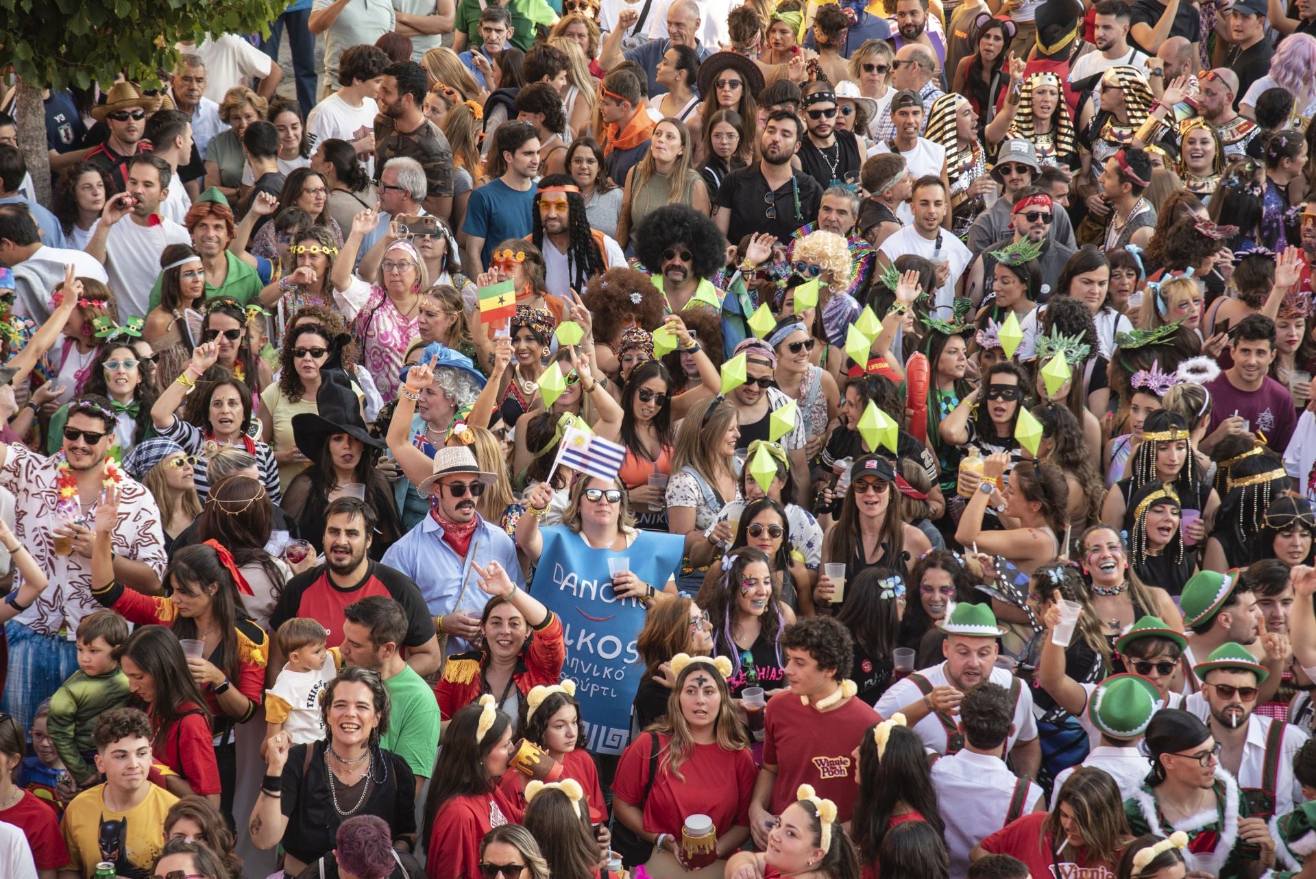 Fotos del inicio de las fiestas de La Granja de San Ildefonso