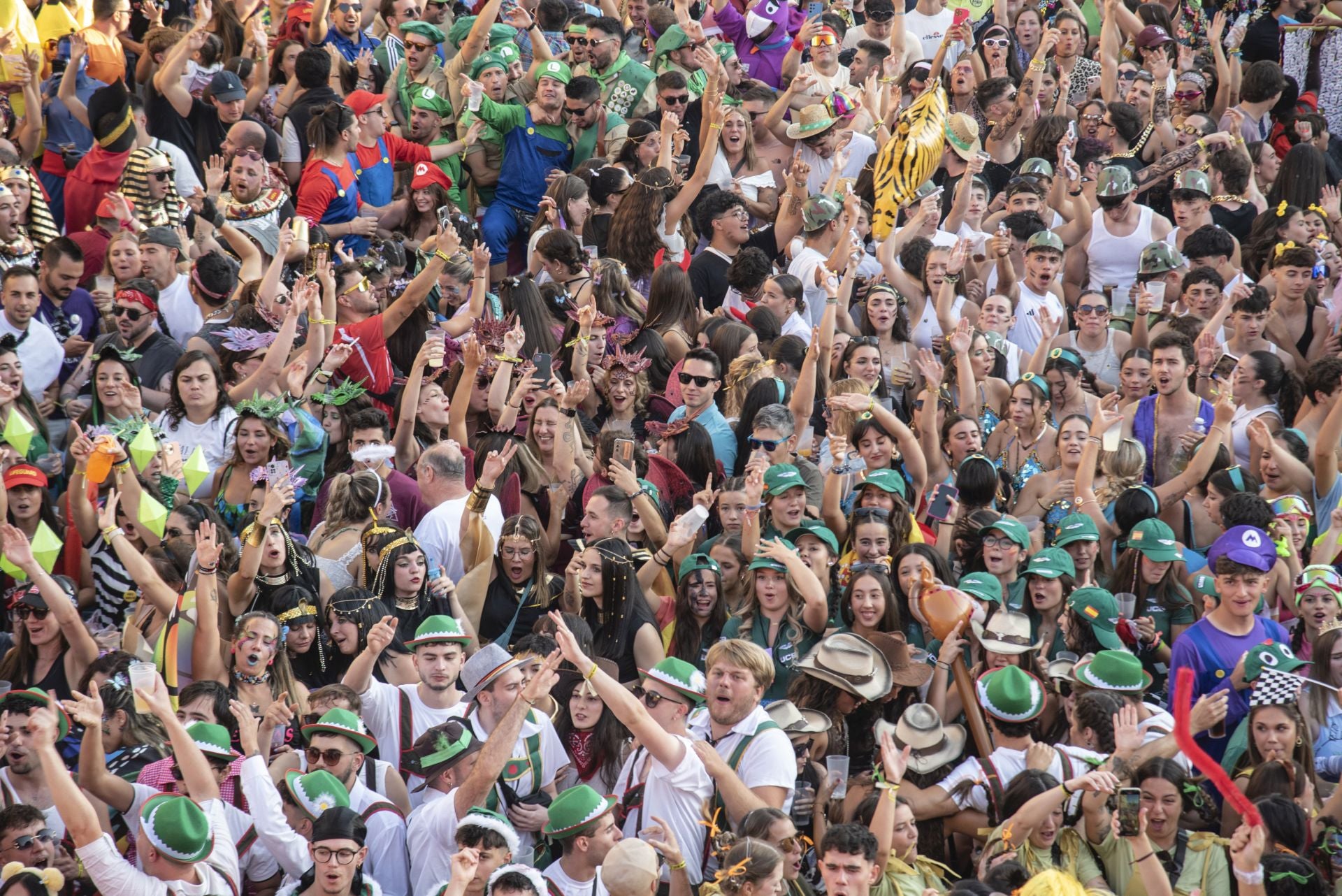 Fotos del inicio de las fiestas de La Granja de San Ildefonso