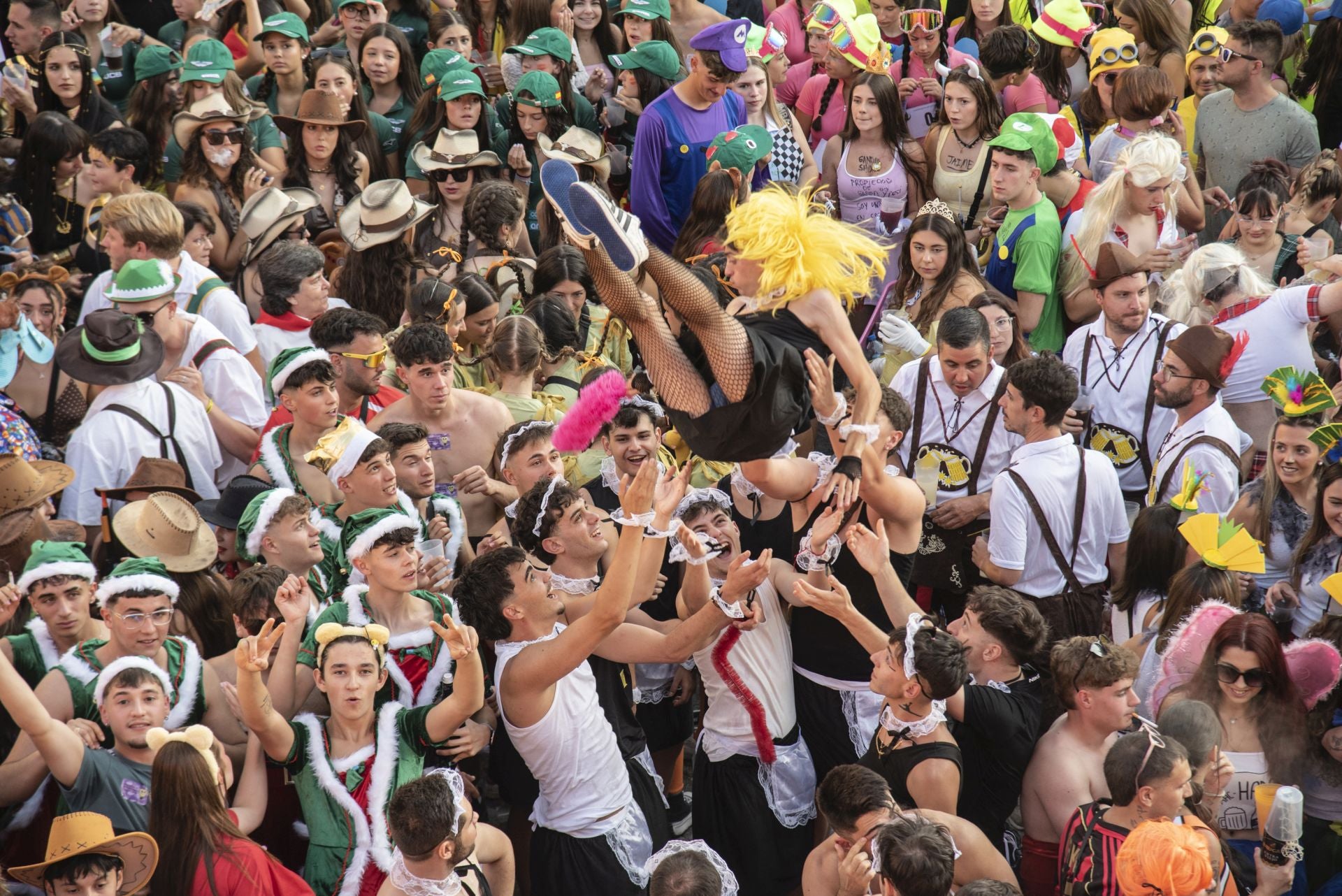 Fotos del inicio de las fiestas de La Granja de San Ildefonso
