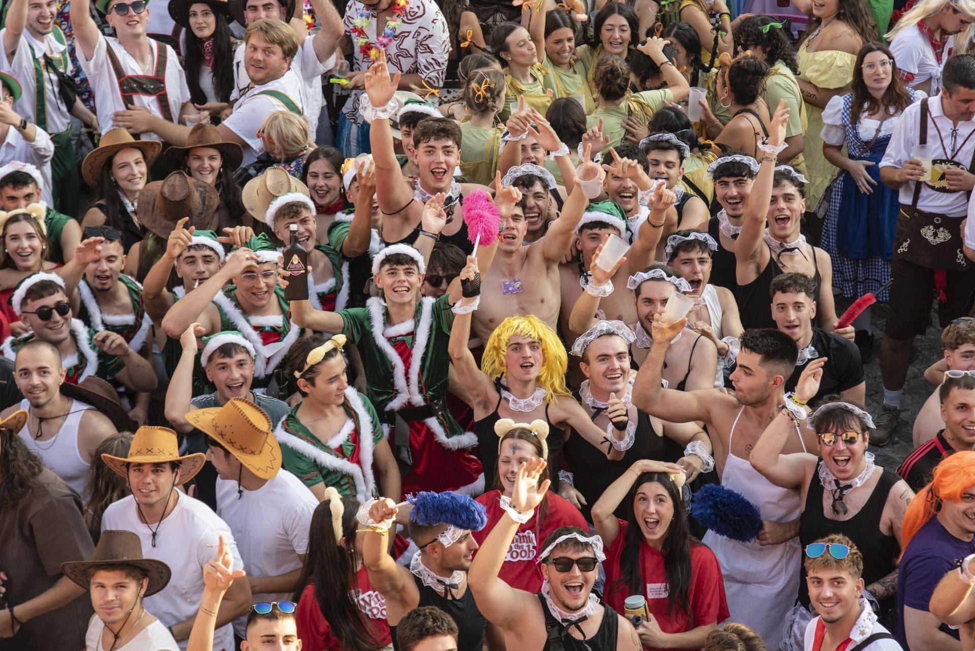 Fotos del inicio de las fiestas de La Granja de San Ildefonso