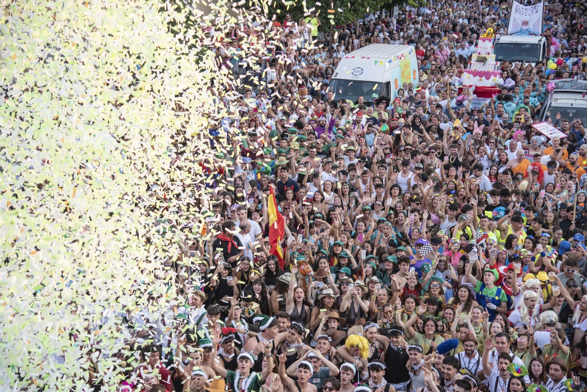 Fotos del inicio de las fiestas de La Granja de San Ildefonso