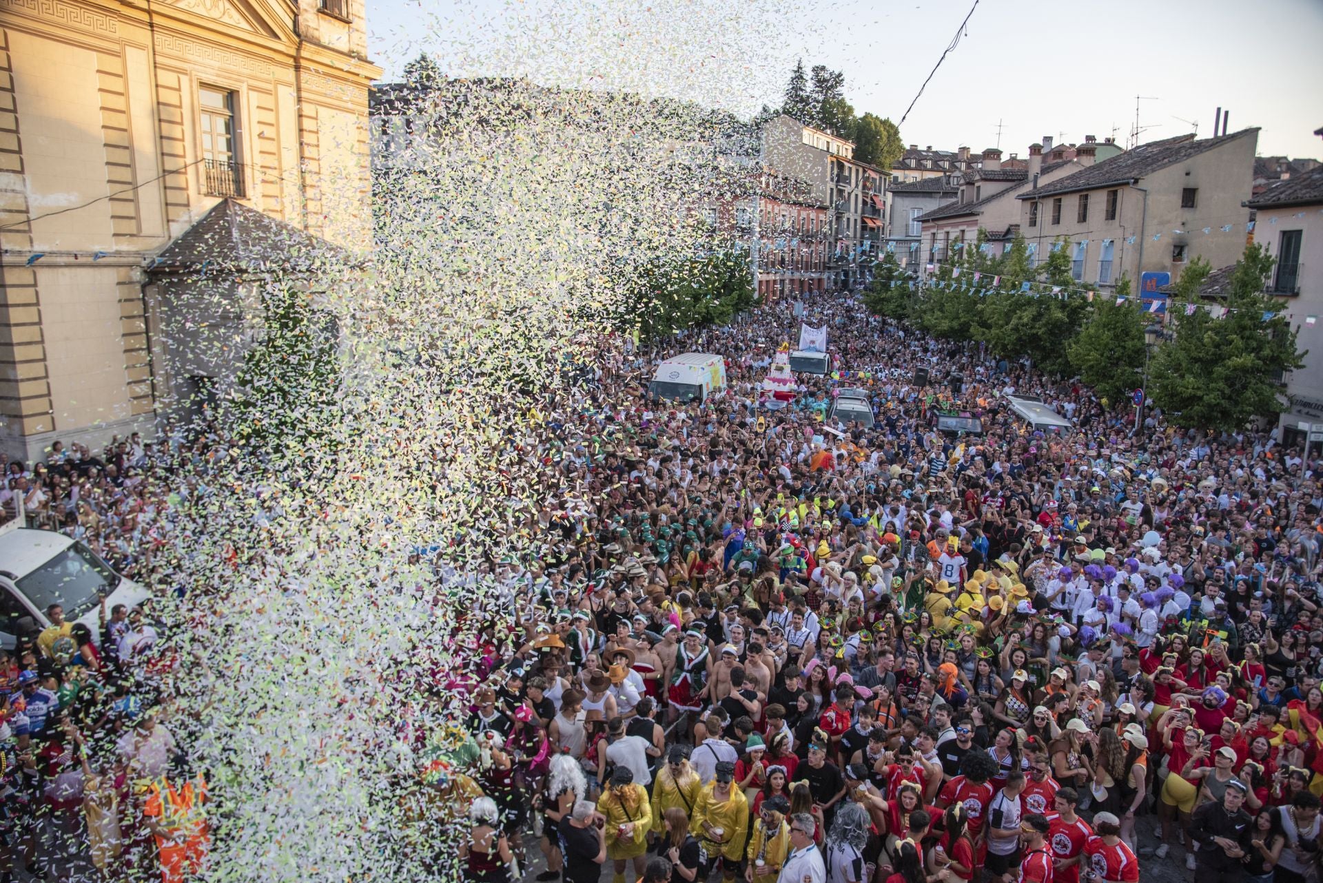 Fotos del inicio de las fiestas de La Granja de San Ildefonso