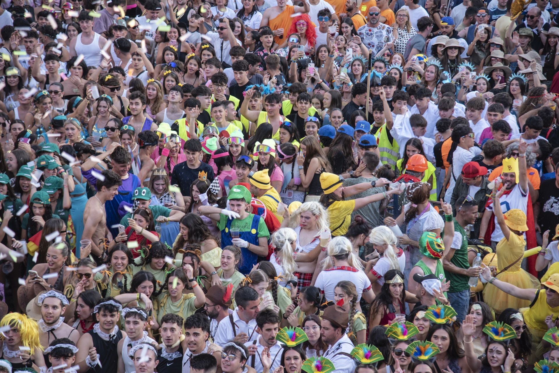 Fotos del inicio de las fiestas de La Granja de San Ildefonso