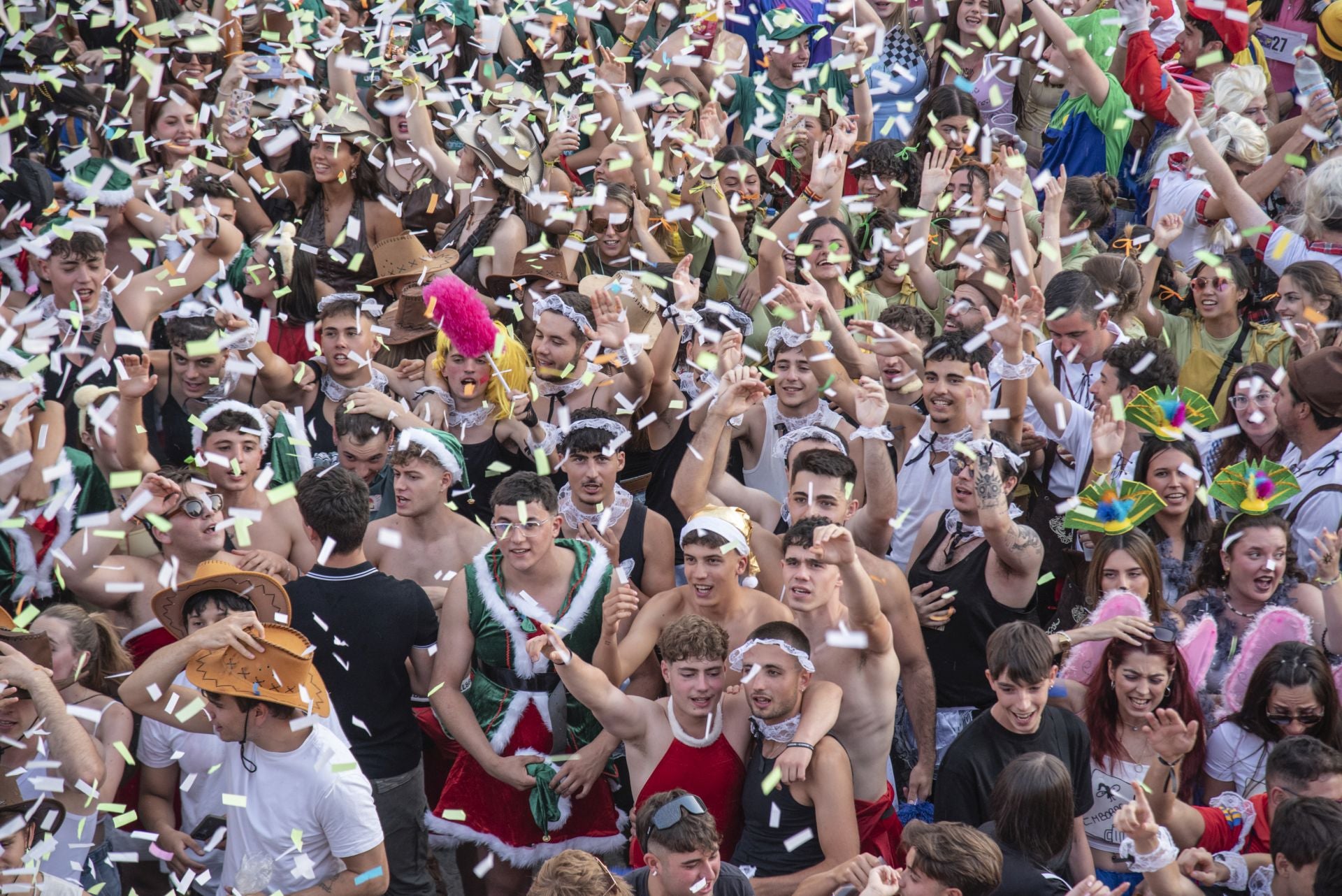 Fotos del inicio de las fiestas de La Granja de San Ildefonso