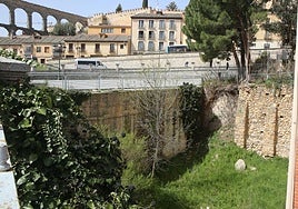 Lugar donde se ubicará el centro de interpretación del Acueducto.
