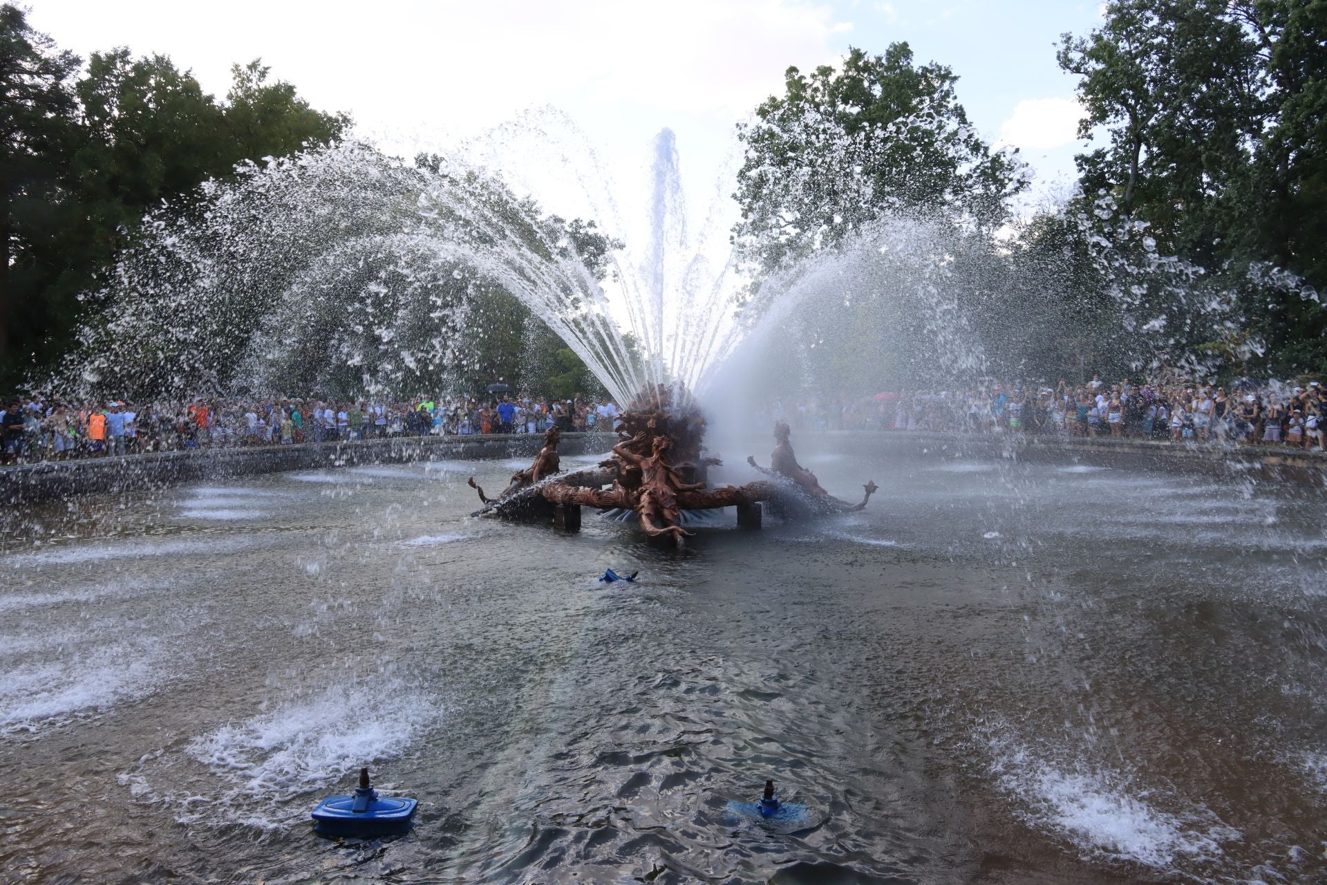 Las fuentes de La Granja, en imágenes