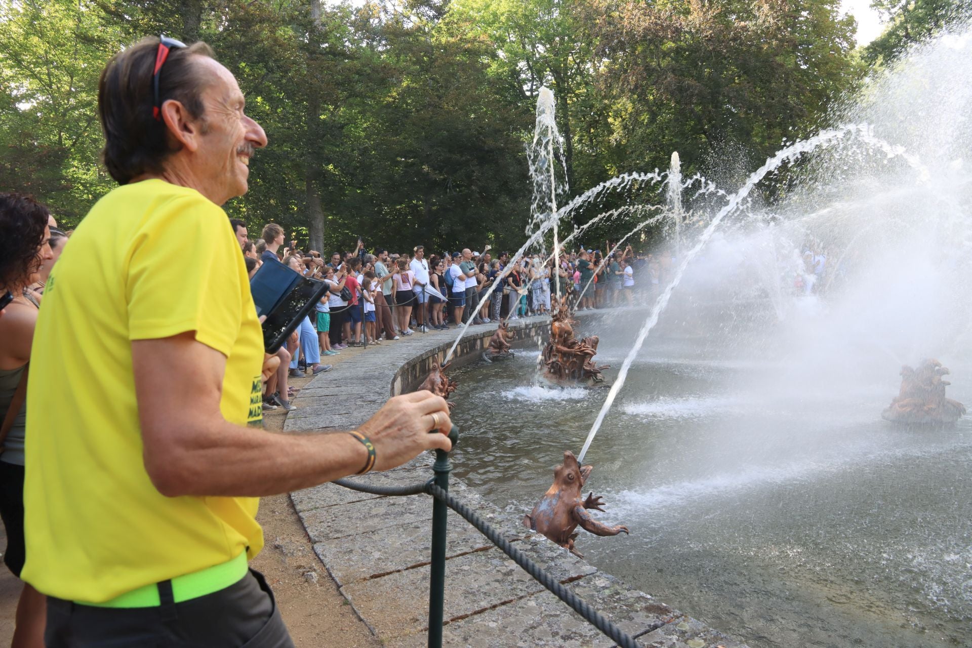 Las fuentes de La Granja, en imágenes