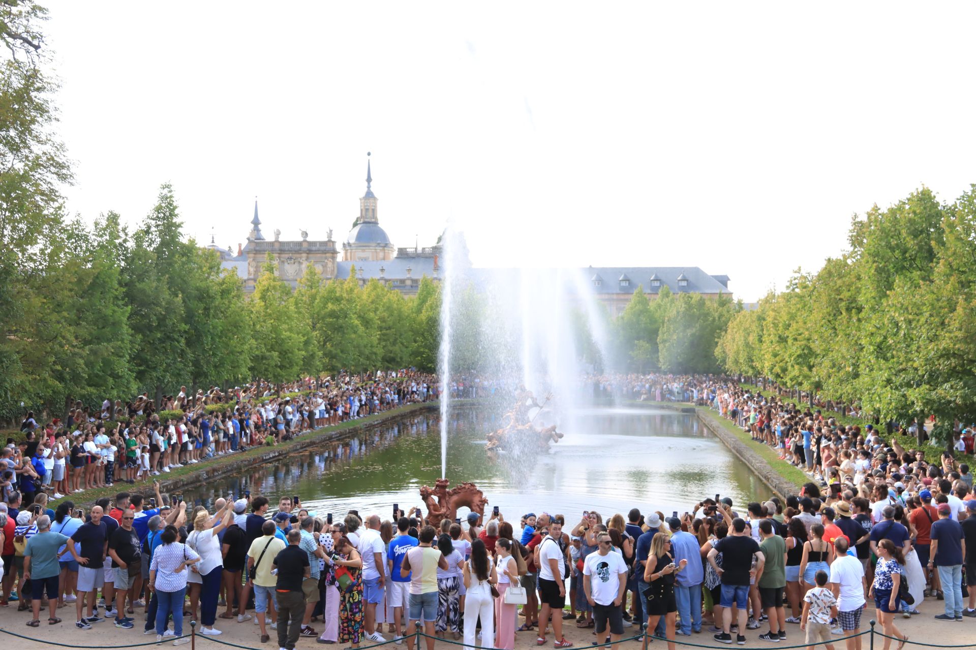 Las fuentes de La Granja, en imágenes