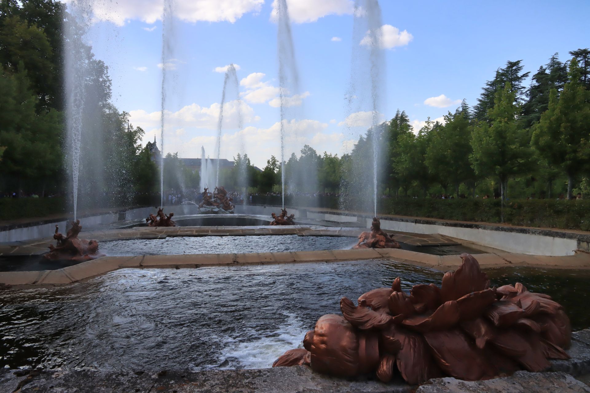 Las fuentes de La Granja, en imágenes