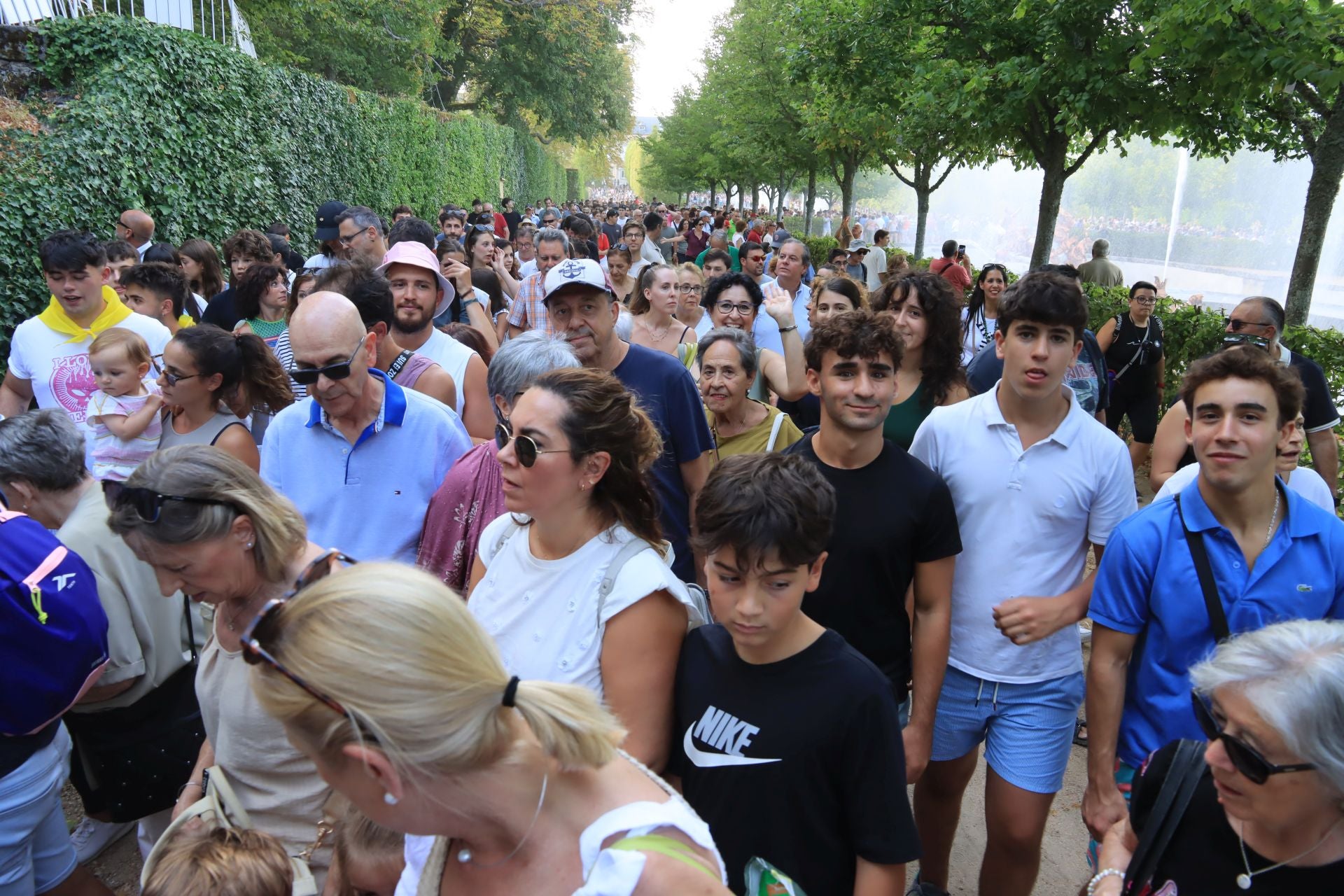 Las fuentes de La Granja, en imágenes