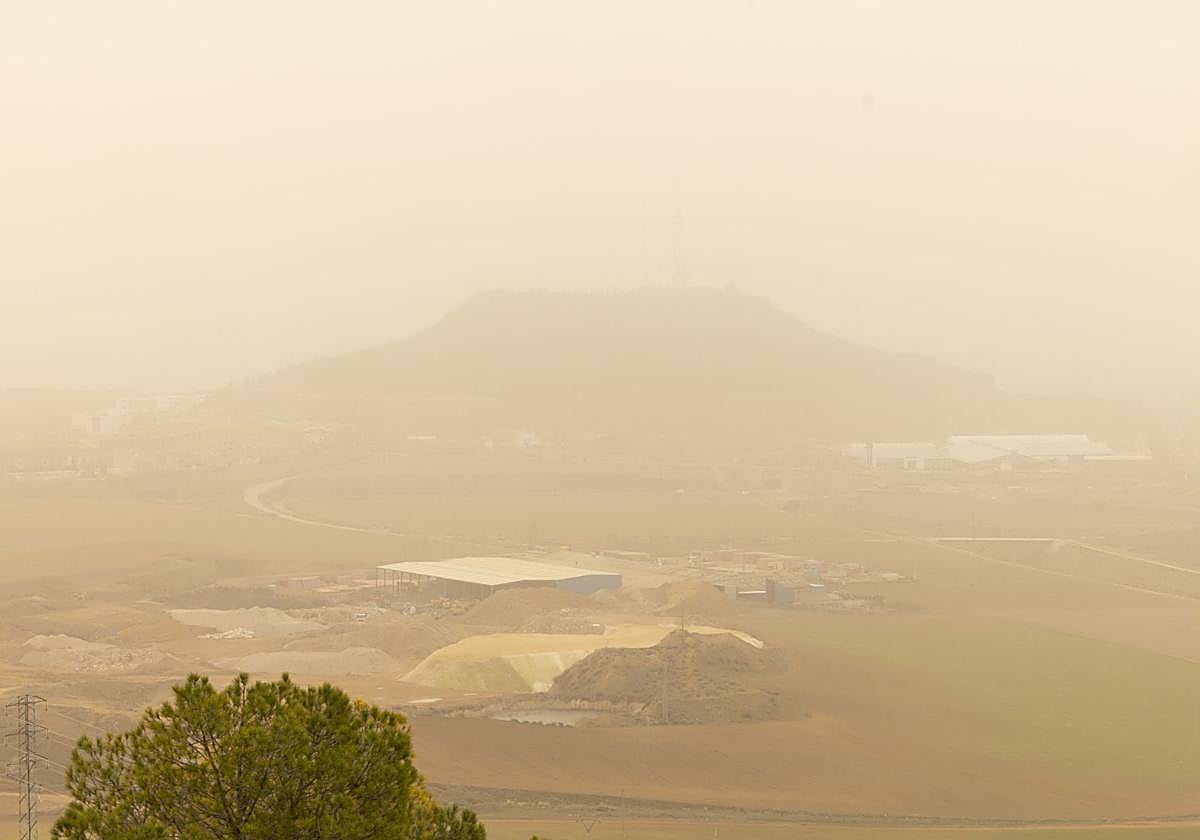 Episodio anterior de intrusión de partículas de polvo procedente de África en Valladolid.