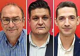 José Antonio Mateo, David Gutiérrez y Sergio Iglesias.