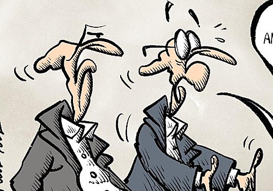 La viñeta de Sansón: 'Yo mido, tú mides, él mide'