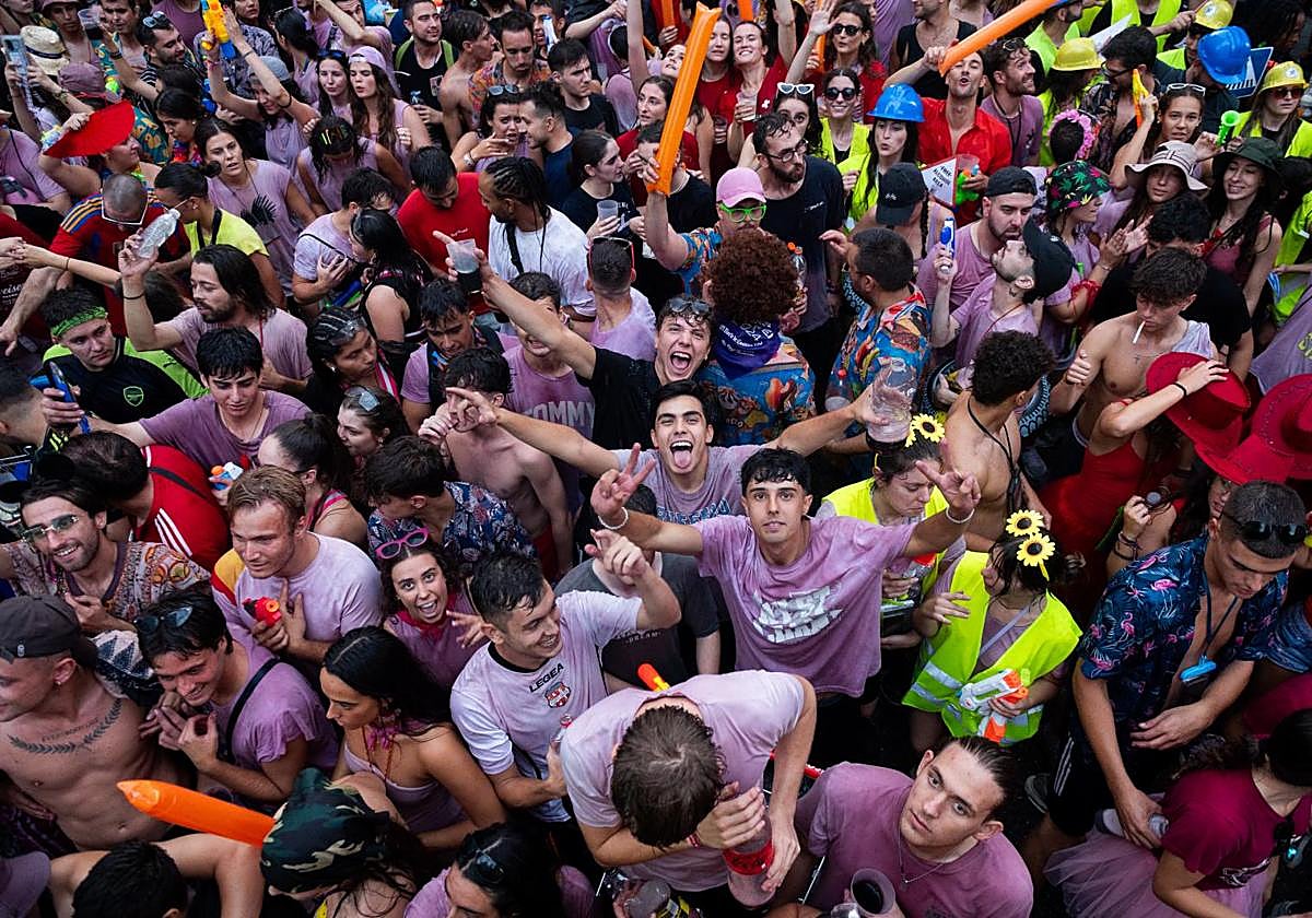 Desfile del peñas de 2024.